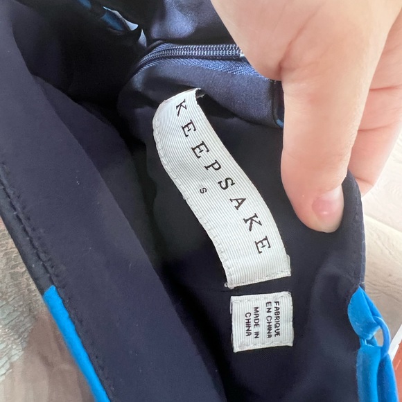 Keepsake the label Blue Mermaid Style Dress - Picture 9 of 9